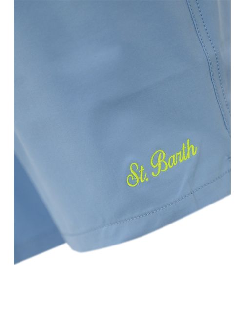 Costume da bagno Comfort Celeste Mc2 Saint Barth | COMFORT01578H SB 3194 EMB